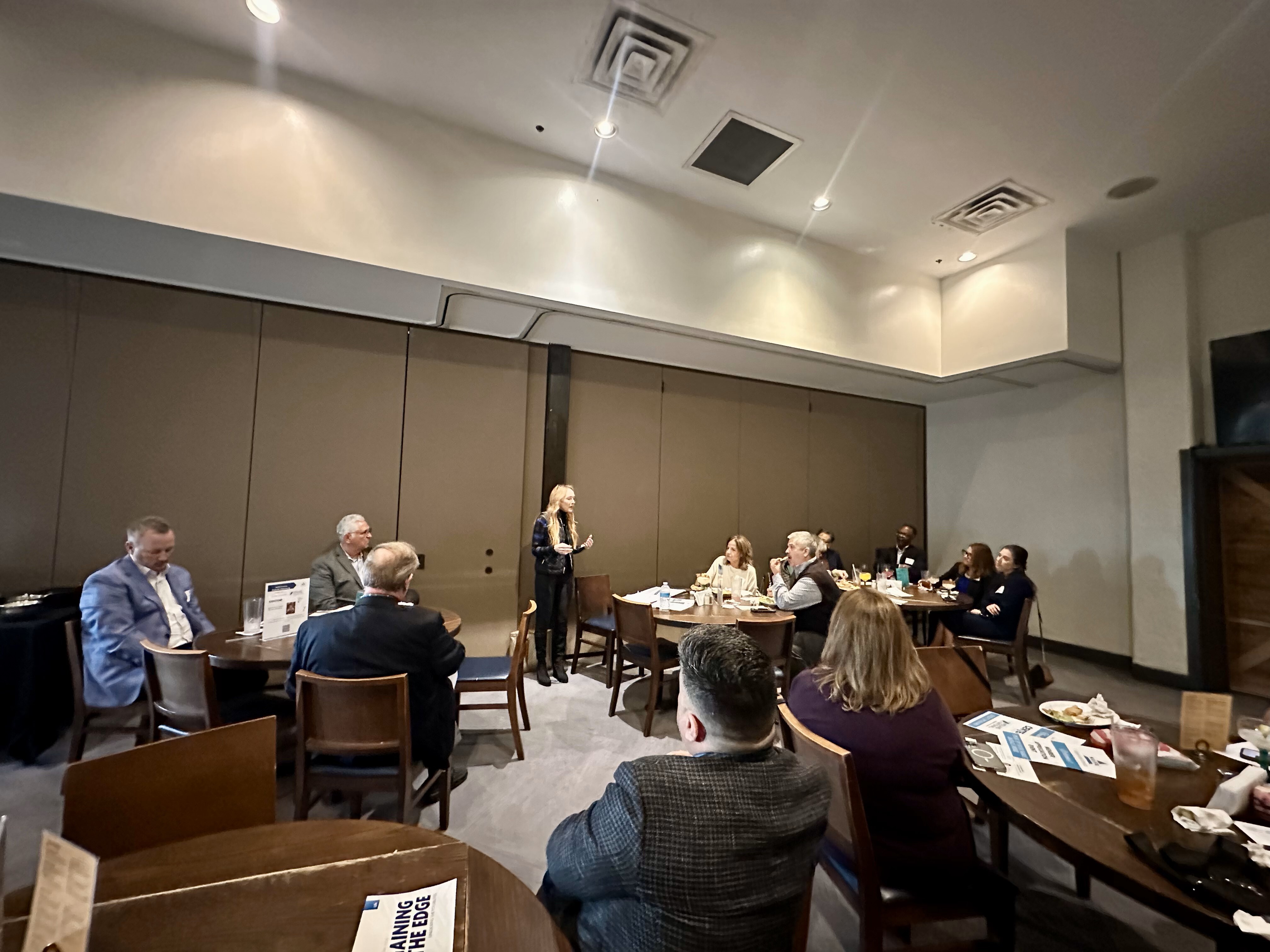 Michelle Wittenburg speaking